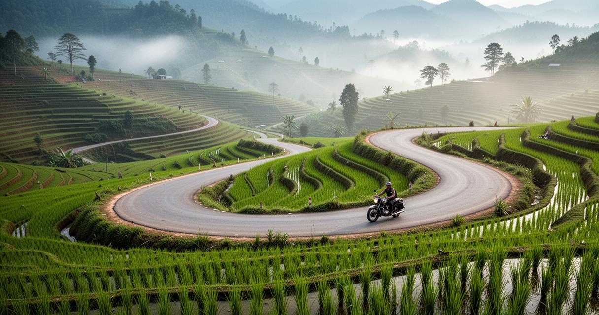 Erlebnisreiche Mototorradtouren durch Vietnam: Die perfekte Route für Abenteurer